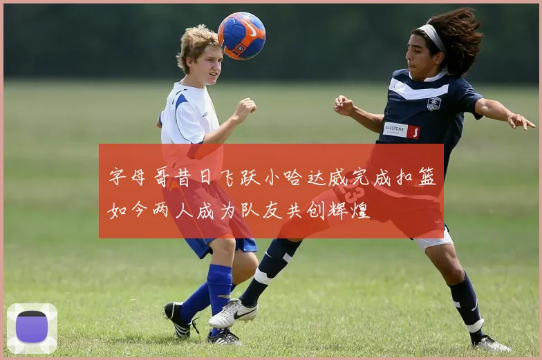 字母哥昔日飞跃小哈达威完成扣篮如今两人成为队友共创辉煌